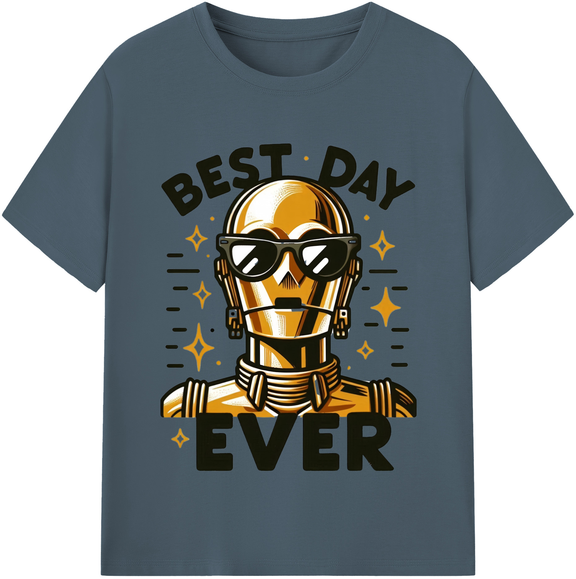 （画像用） スター・ウォーズ Star Wars 綿100％半袖Tシャツ（フロントプリント）